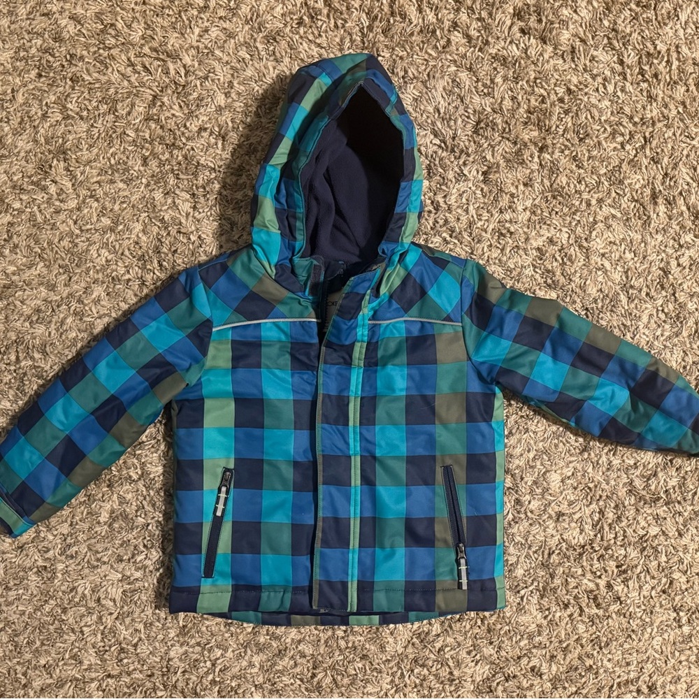 Cherokee Blue and Green Plaid Jacket